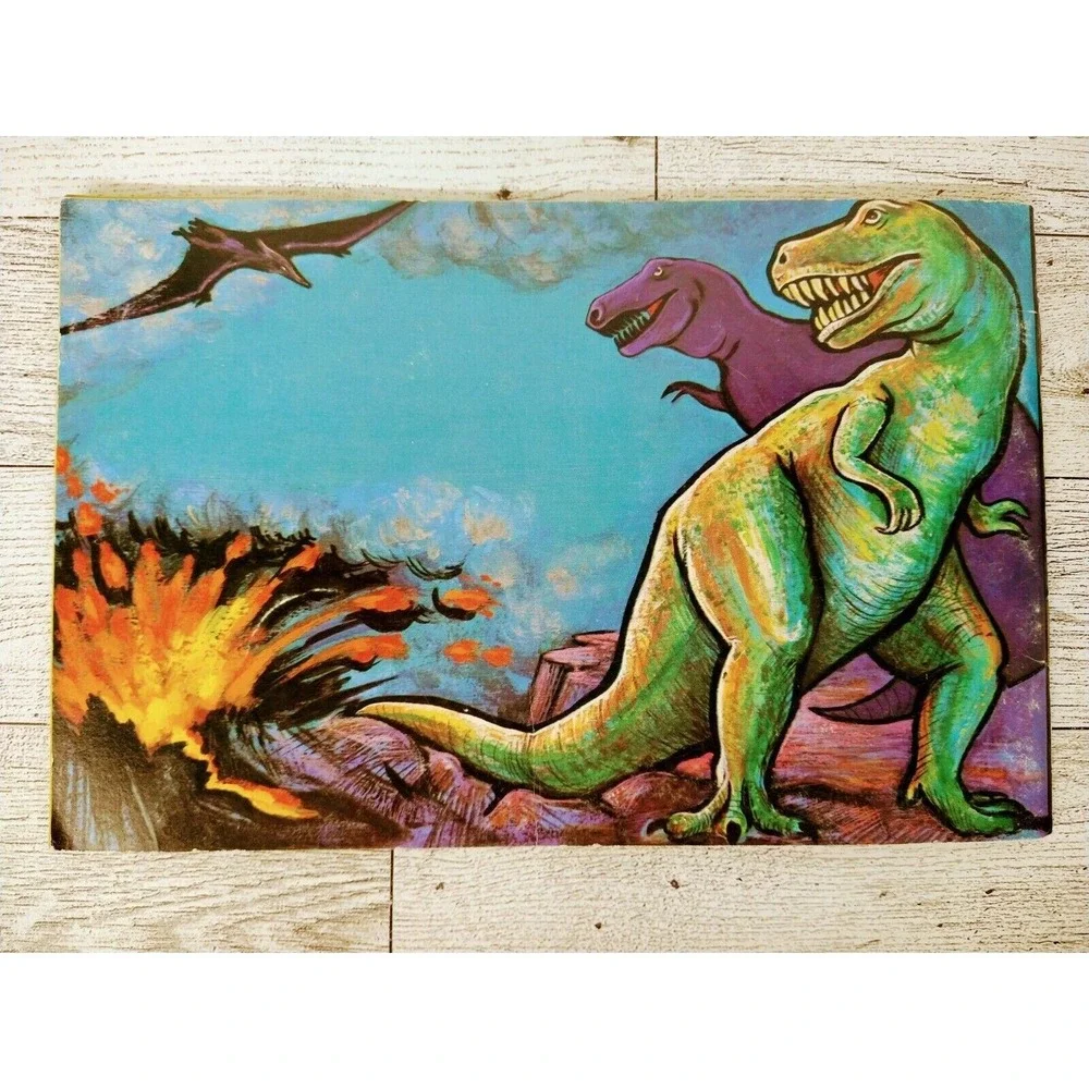 I Can Read About Dinosaurs 1972 Paperback John Howard Troll‎ Assoc retro science